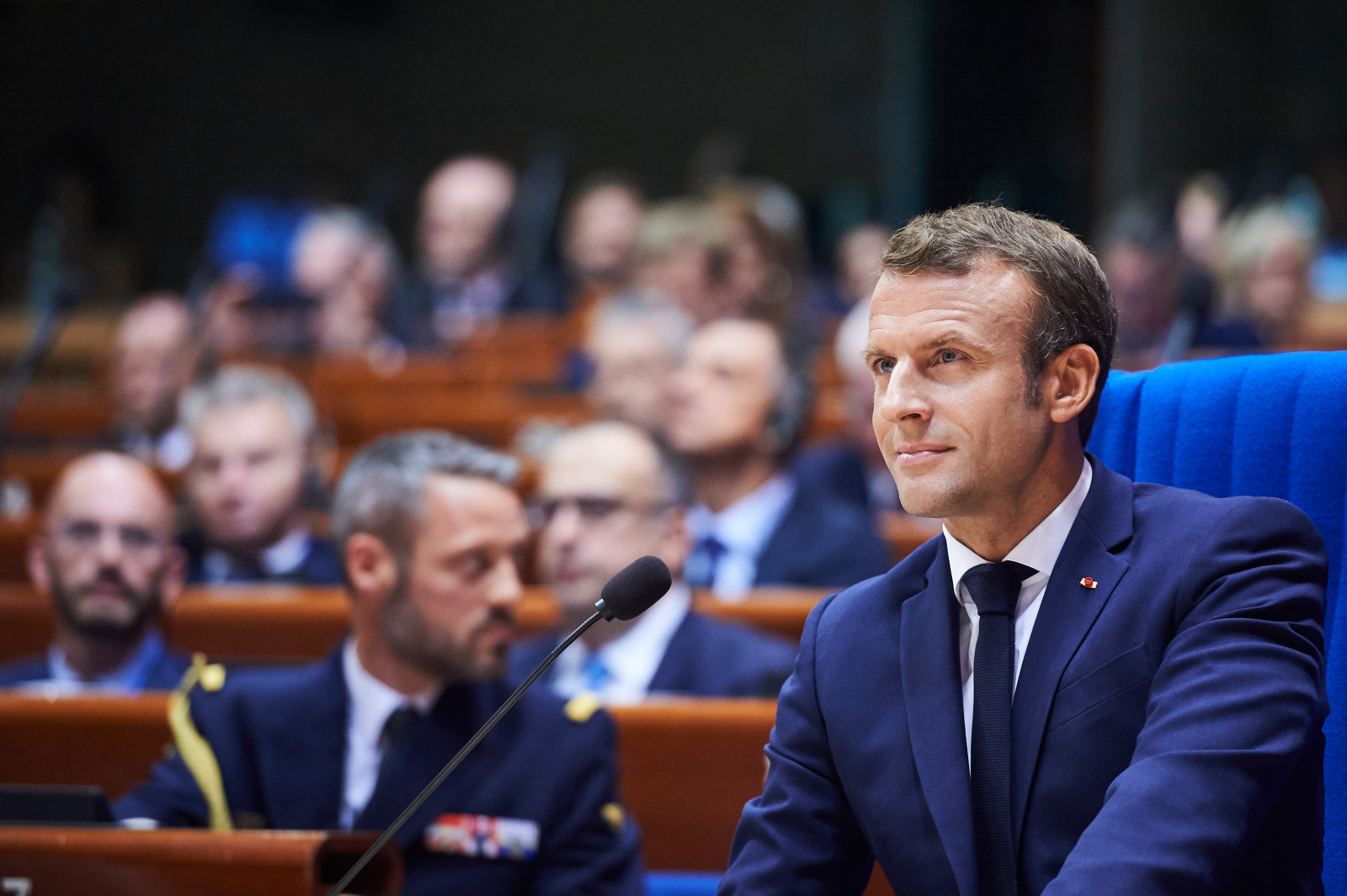 Déplacement du Président de la République française ...